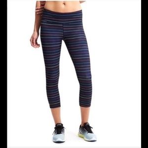 Athleta stripe leggings